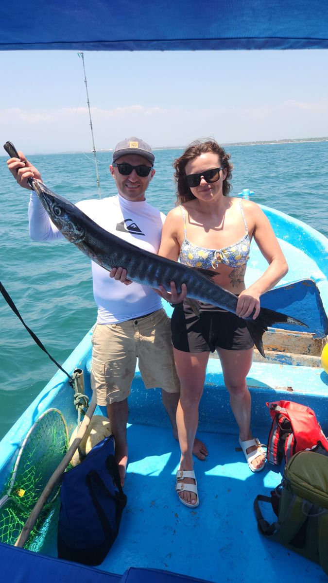 Aventura de pesca en altamar