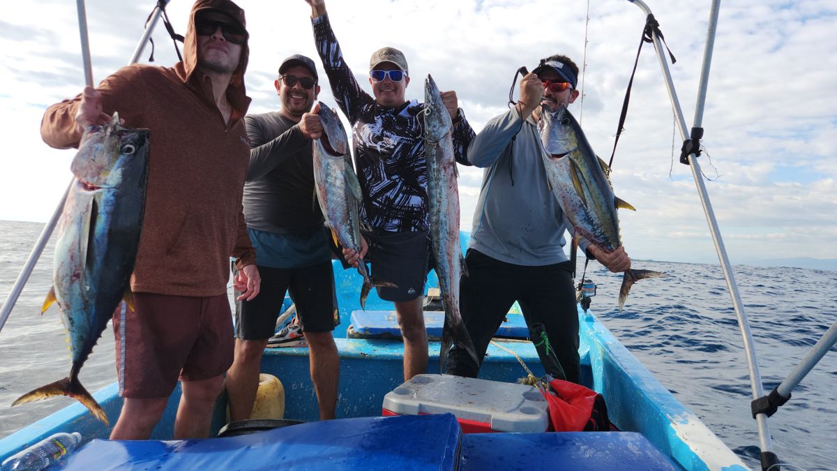 Aventura de pesca en altamar