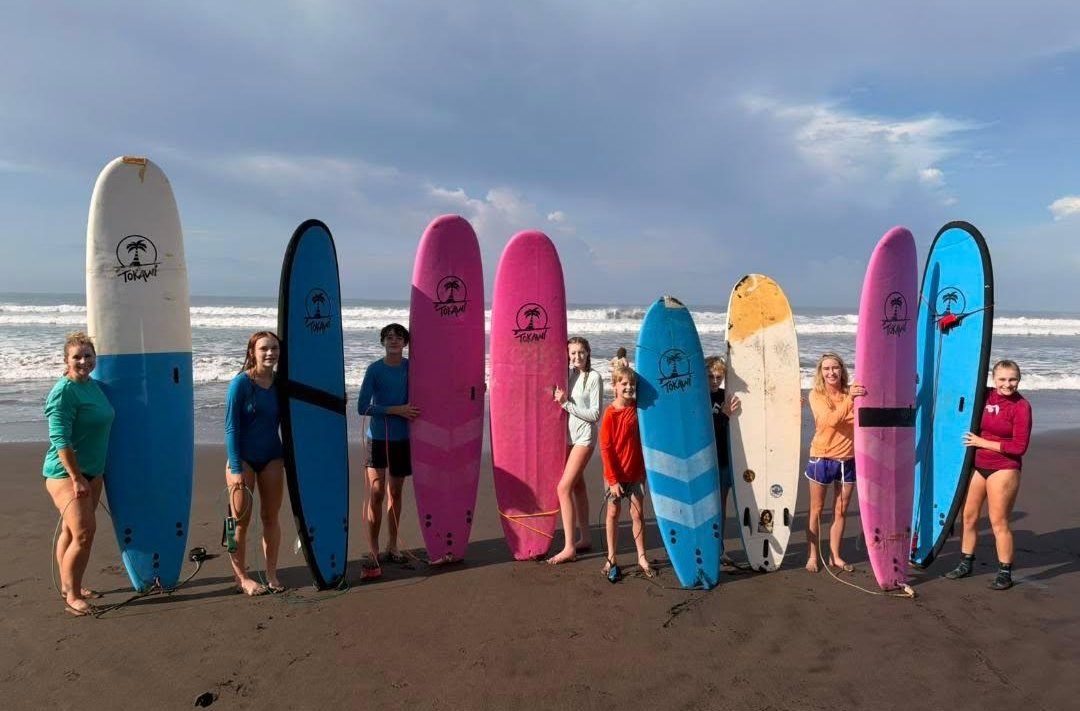 Cours de surf à San Blas